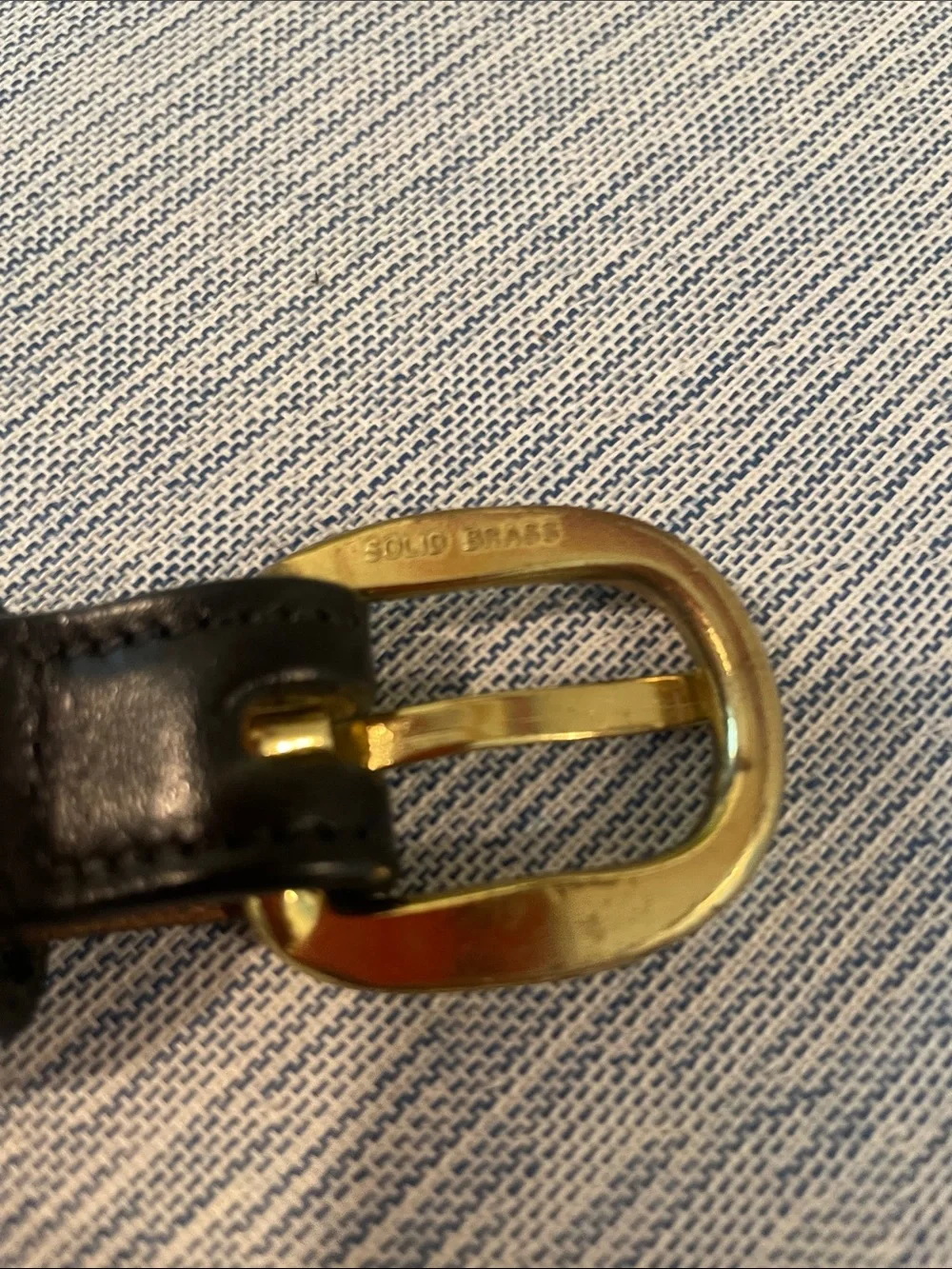 Tory Leather English Bridle Leather Belt | Size 30 | Made in USA | Style 2118